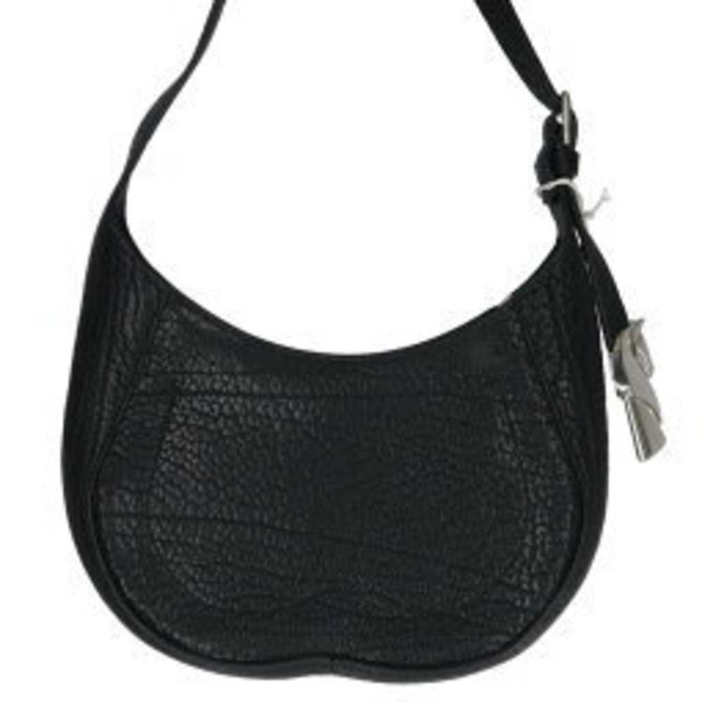 Burberry Chess Baguette Leather tote bag black